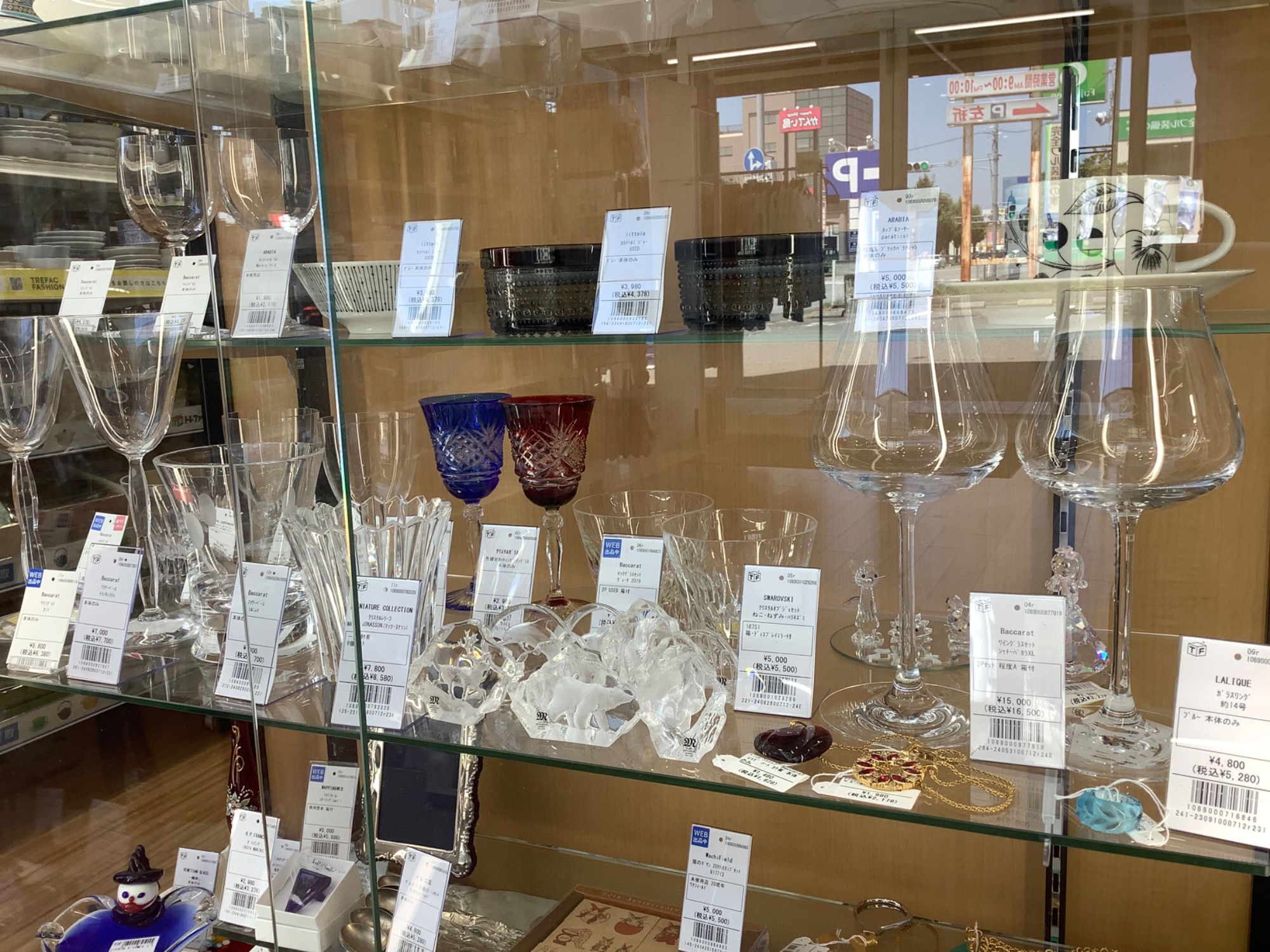 Baccarat (バカラ) の ワイングラス 2Pセット が入荷！【つくば店