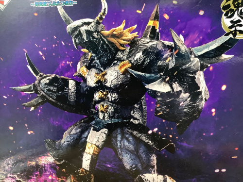 一番くじ　ウォーグレイモン　A賞　魂豪示像 ブラックウォーグレイモン 魂豪示像 が入荷しました【つくば店】｜2024