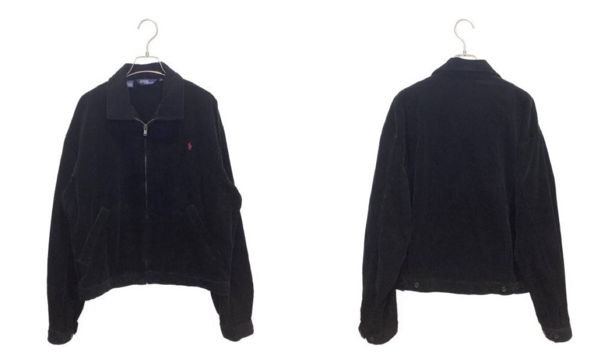 Polo Ralph Lauren USA製 ブラックコーデュロイジャケット が