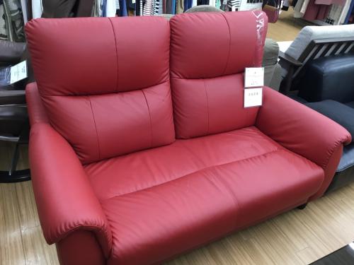 山新 LUNA 合皮製 2人掛けソファー 入荷しました！【つくば店】｜2025