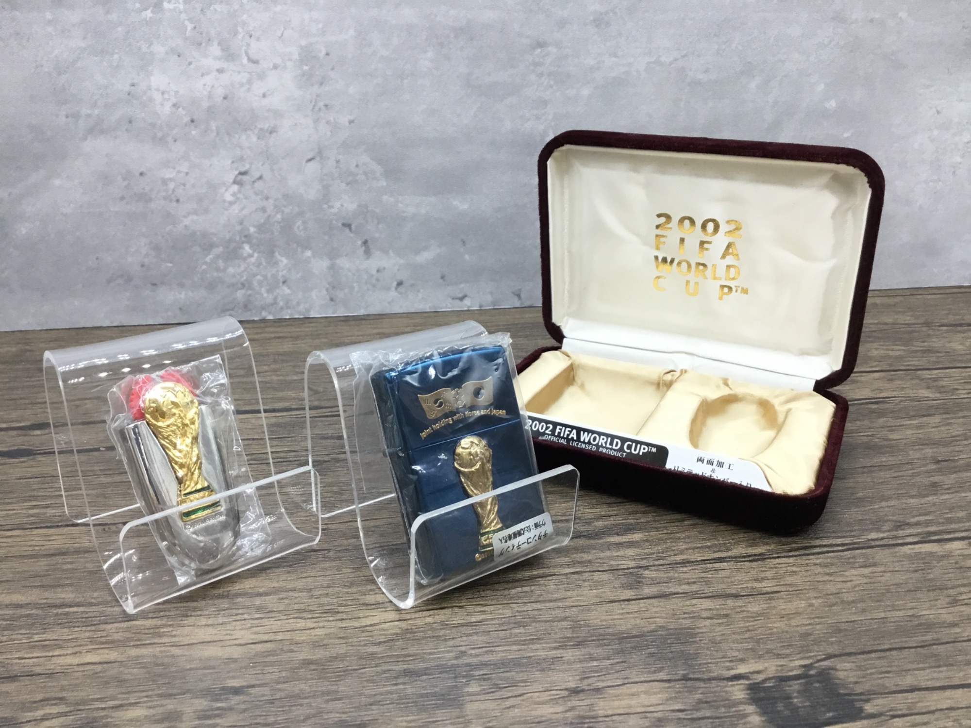 2002 FIFA WORLD CUP ZIPPO セット 買取入荷しました！【つくば