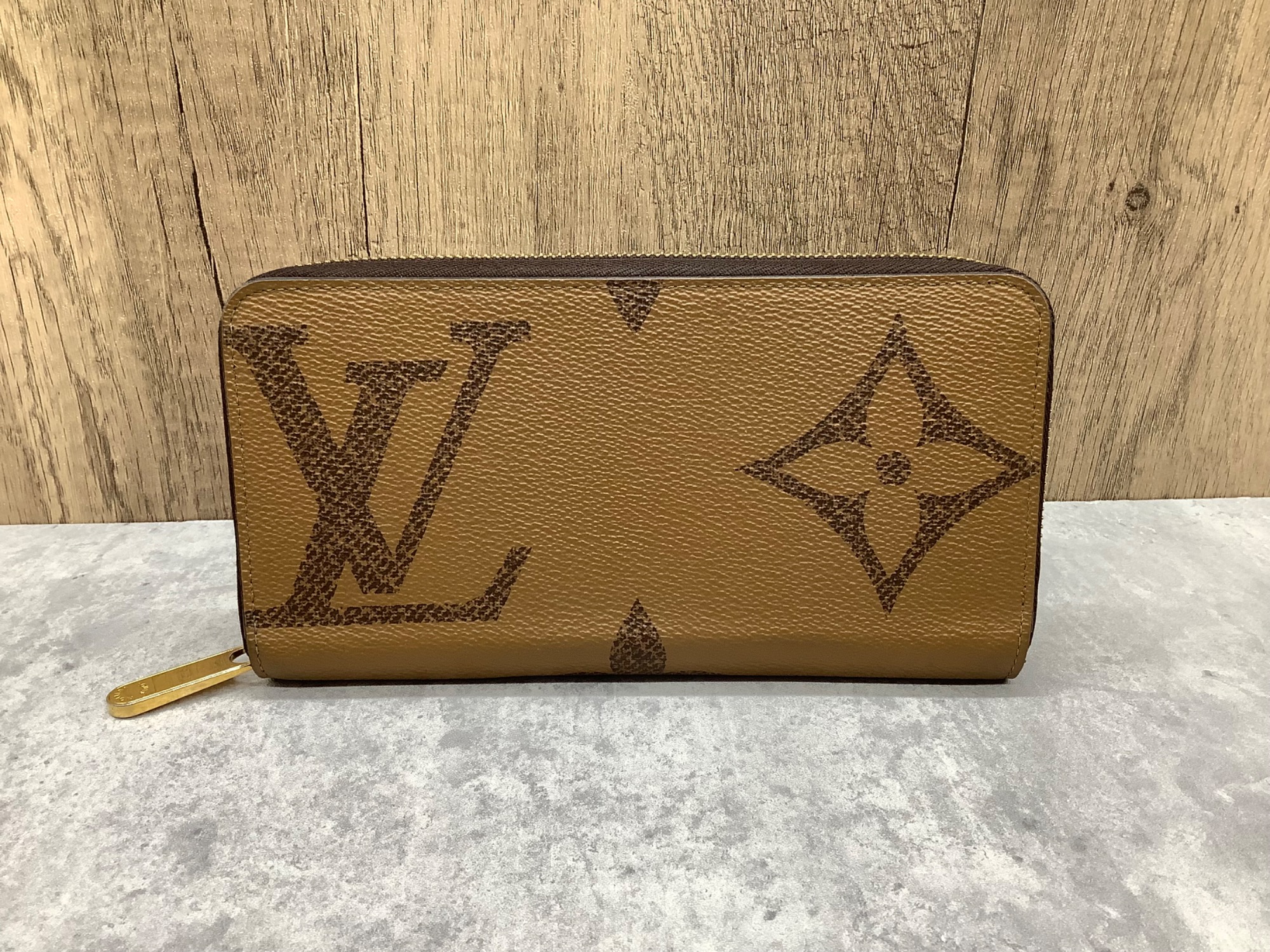 TT44 スーパージャンク品　ルイヴィトン　財布 LOUIS VUITTON (ルイ ヴィトン) モノグラム・ジャイアント 財布