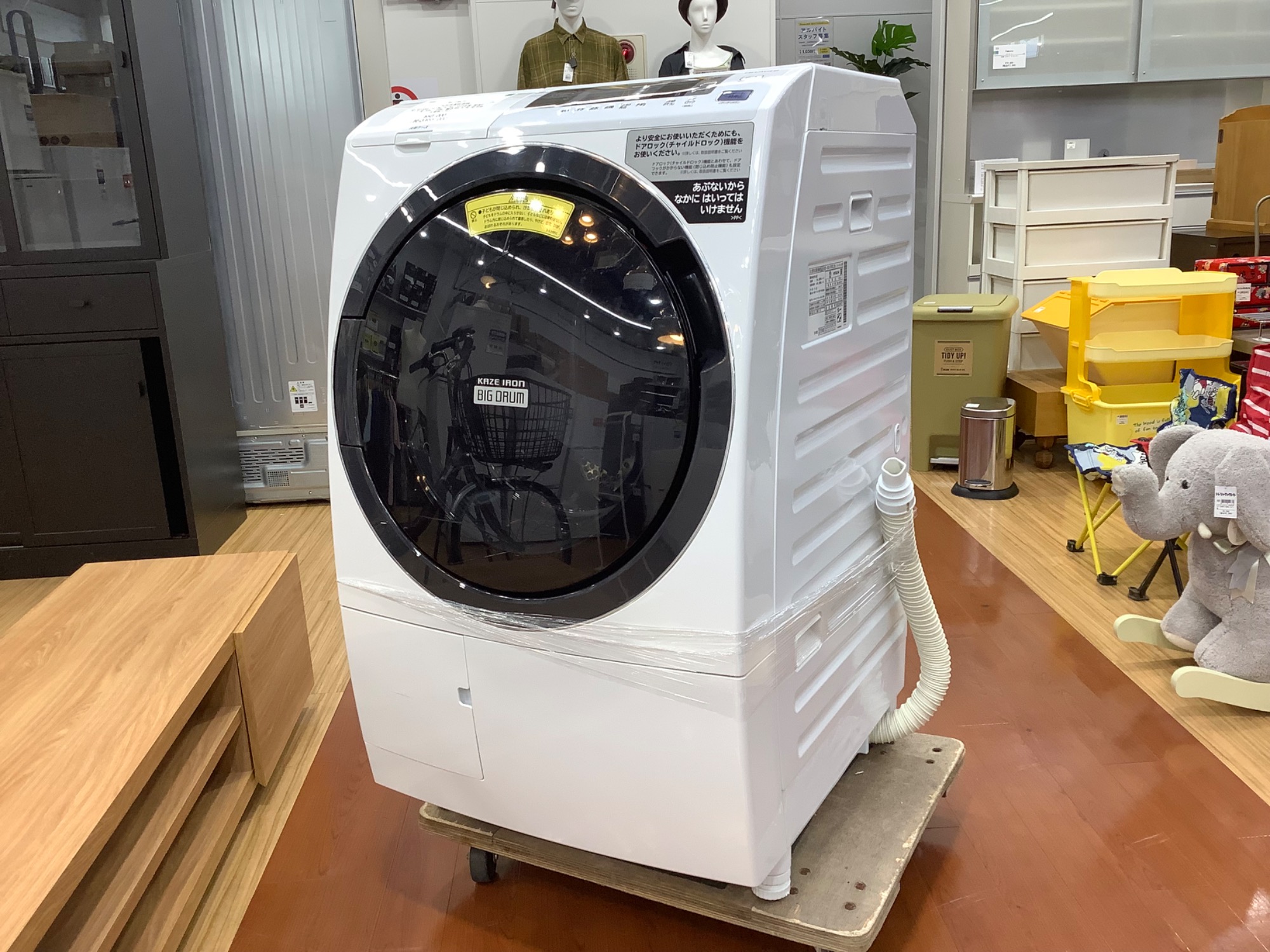 ドラム式洗濯機　日立　2018年前製　10kg乾燥6kg 高年式　関東限定 HITACHI (日立) の ドラム式洗濯乾燥機 10kg 買取入荷しました