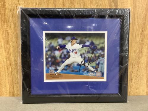 山本由伸 ロサンゼルス・ドジャース サイン フォト入荷しました