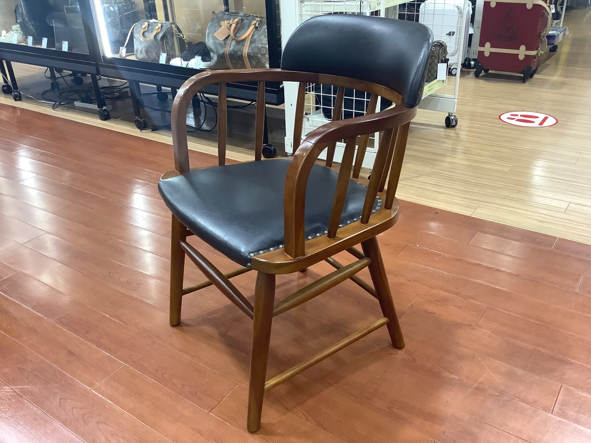 ACME FurnitureチェアOAKS ARM CHAIR ブラック」② OAKS ARM