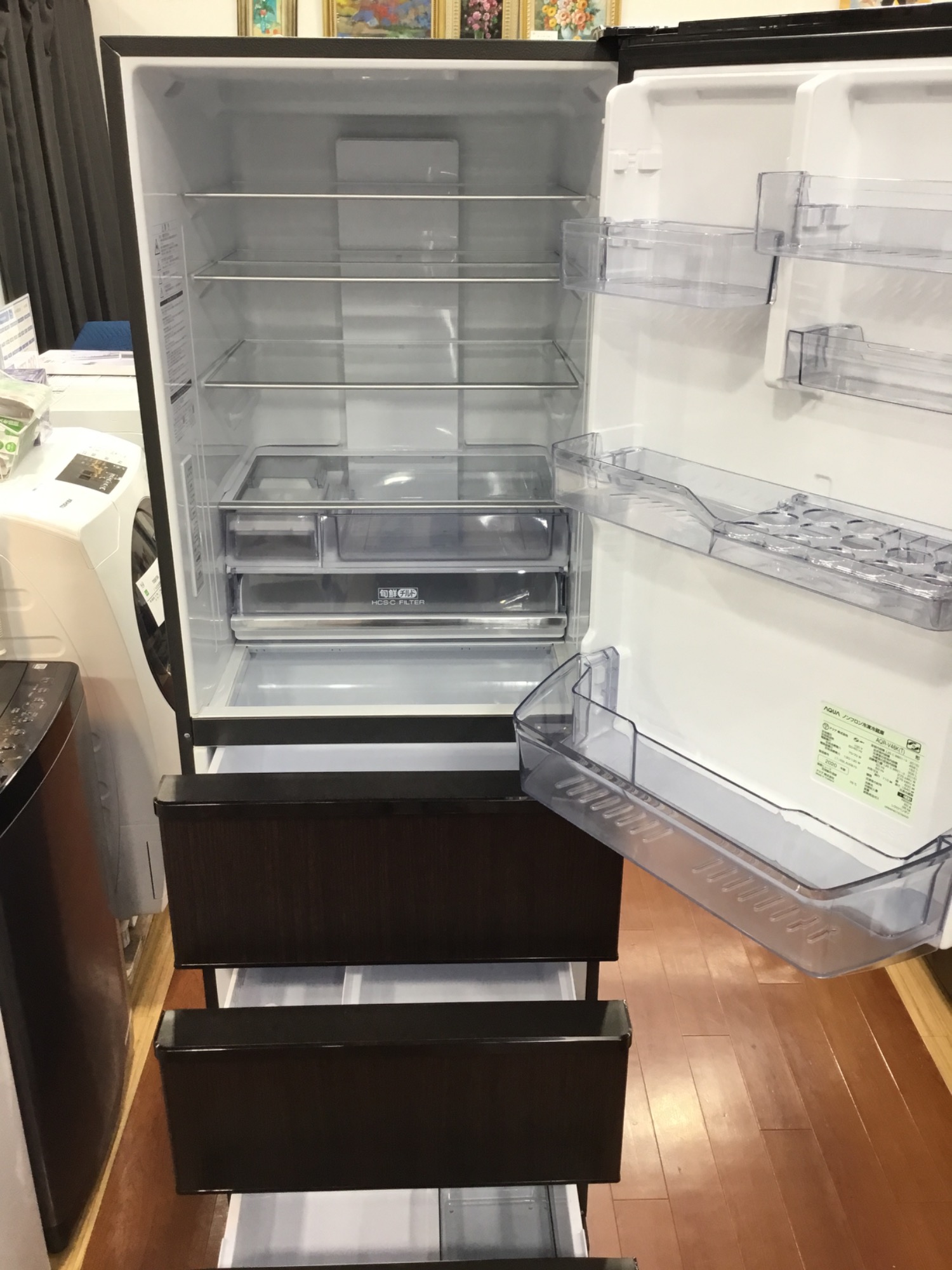 ひ*こ様 大阪市送料無料‼️冷蔵庫 2020年製 AQUA クリーニング済 AQUA(アクア) 4ドア冷蔵庫 2020年製 入荷しました！【つくば店】｜2025