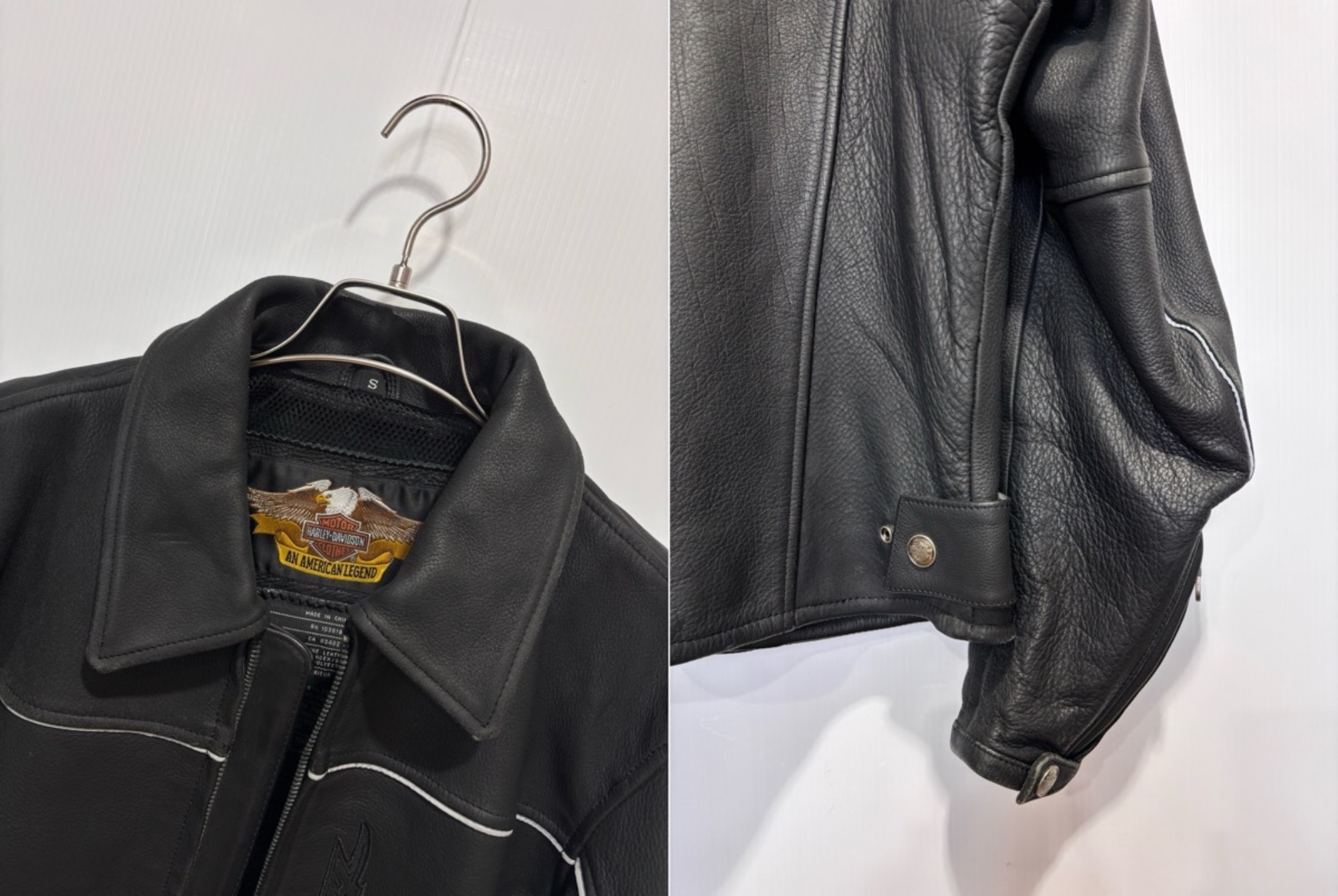 HARLEY-DAVIDSON シングルライダースジャケット を入荷しました