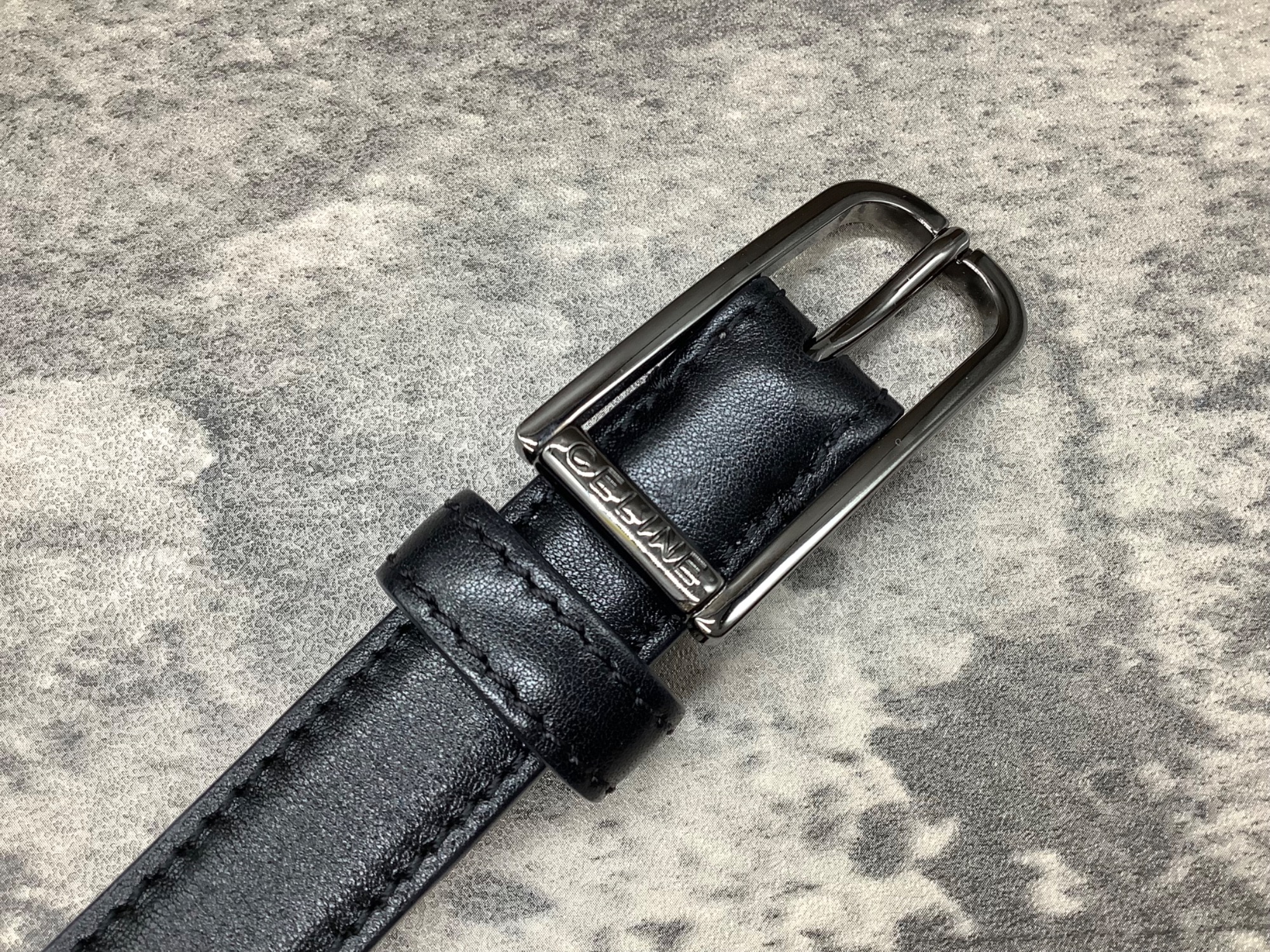 CELINE レザーベルト ブラックを入荷しました！！【つくば店】｜2025年