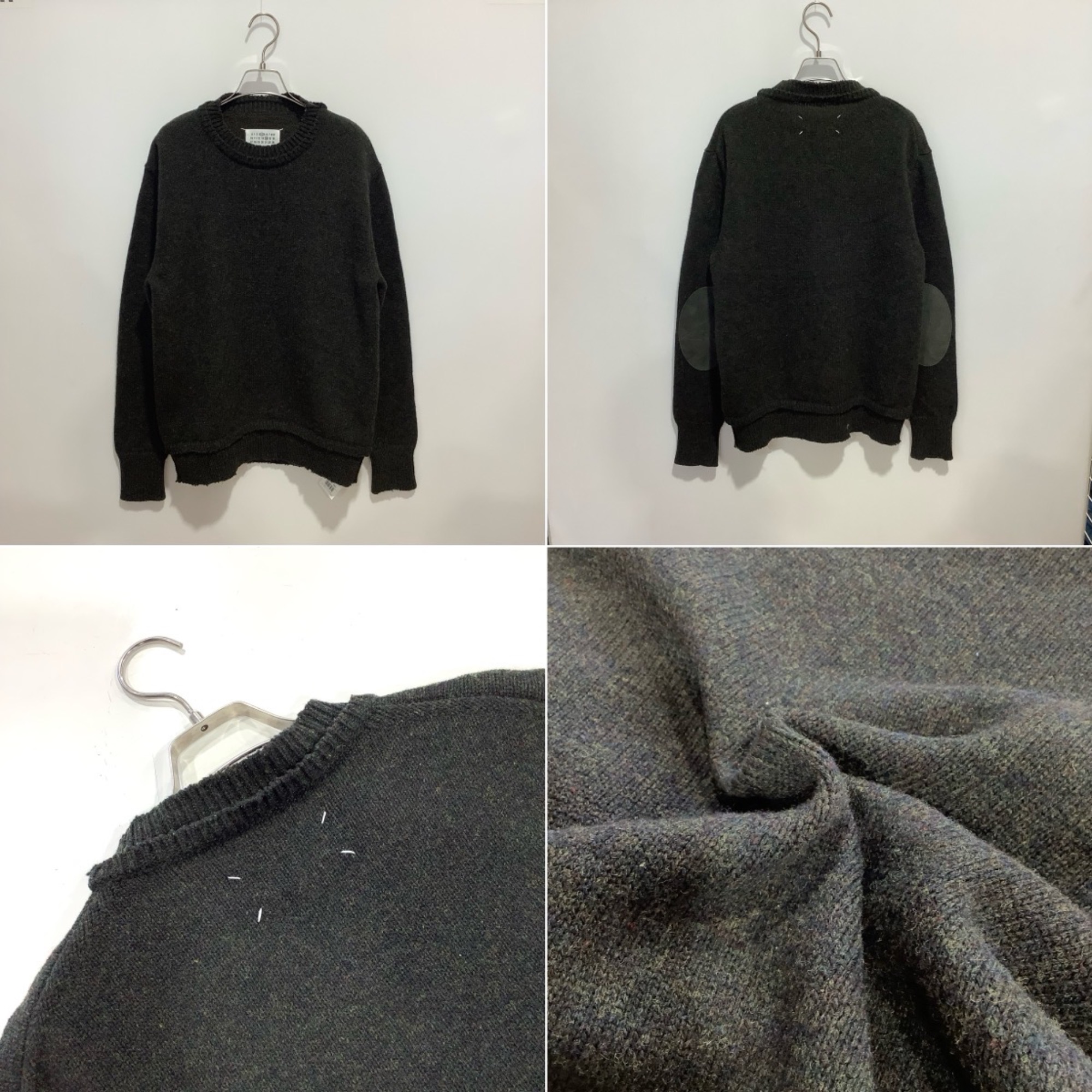 Maison Margiela(メゾンマルジェラ) エルボーパッチ ニットを入荷しま