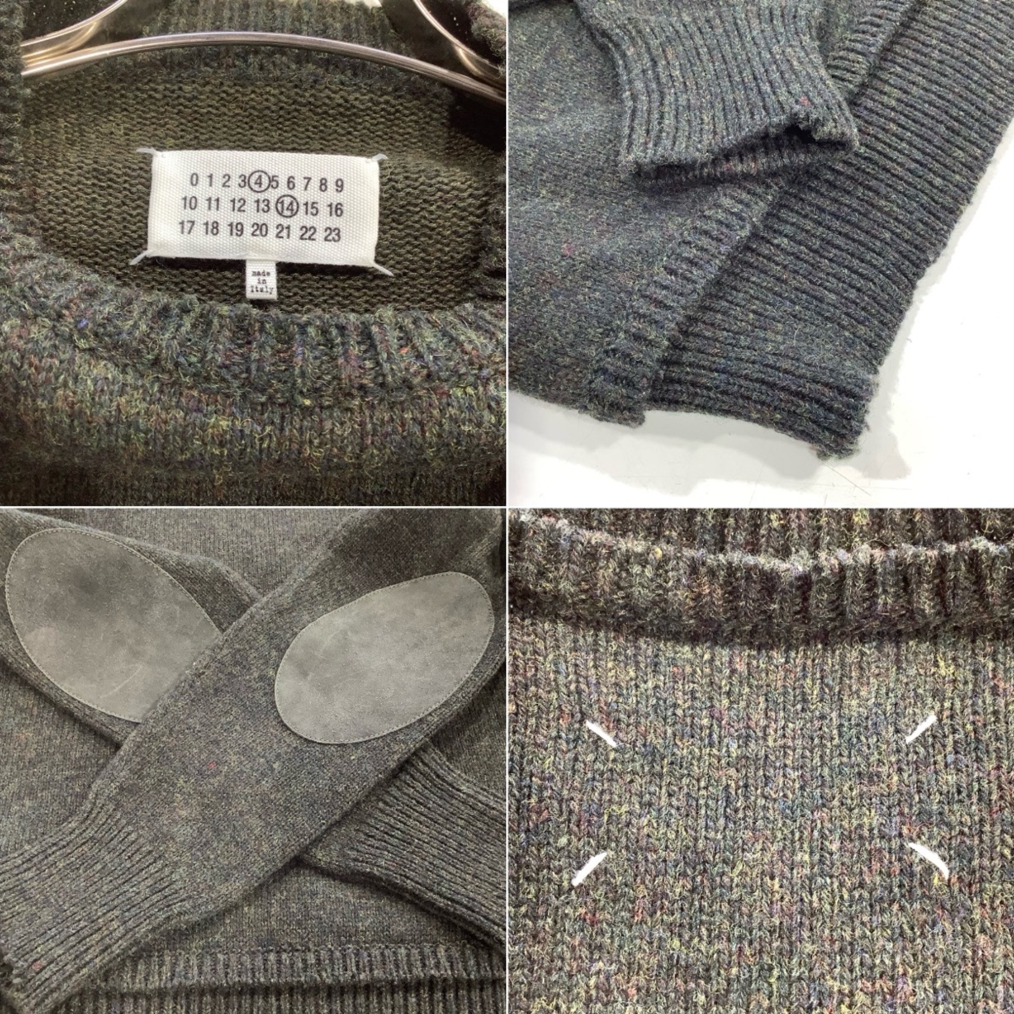 Maison Margiela(メゾンマルジェラ) エルボーパッチ ニットを入荷しま