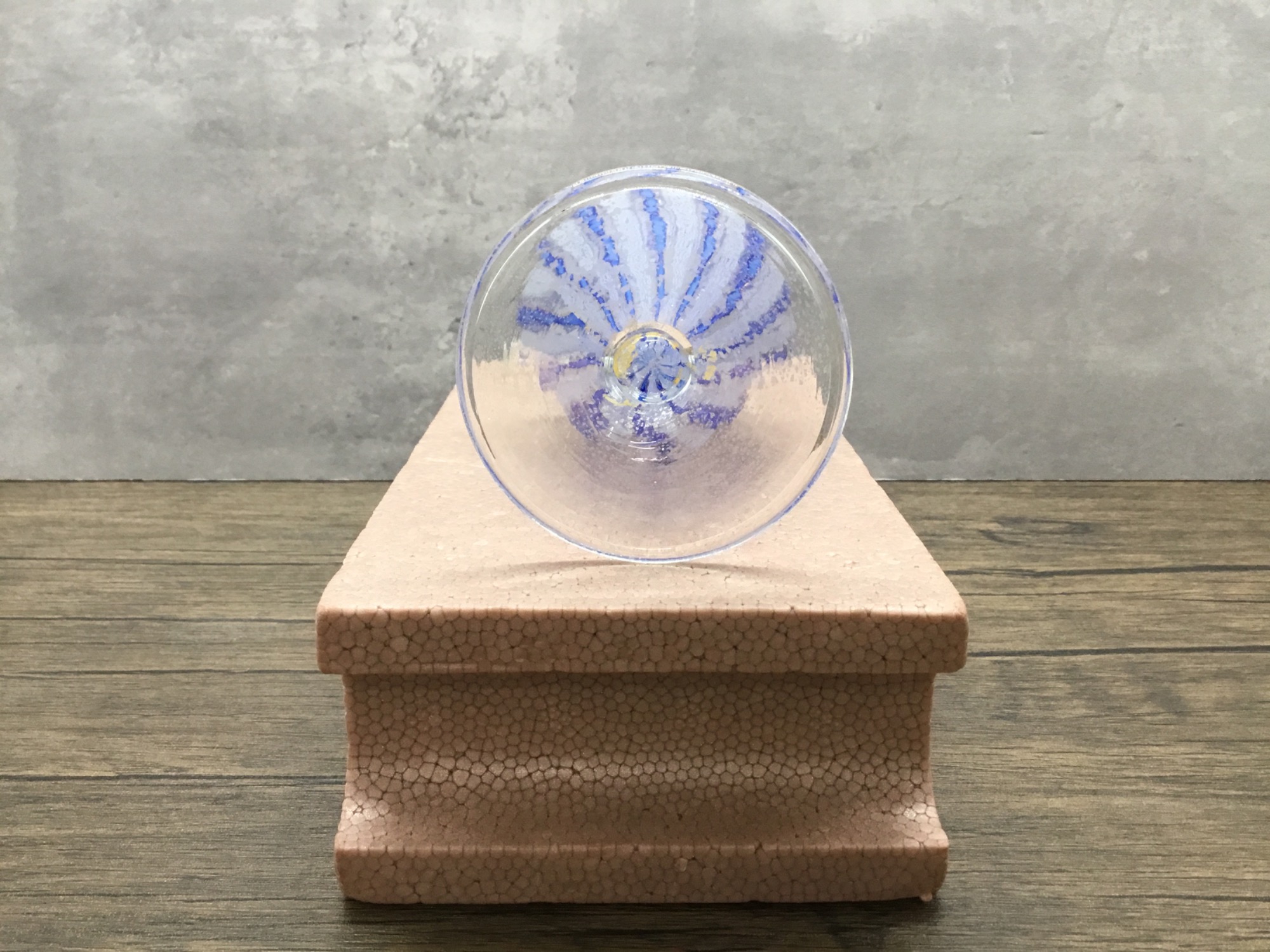 MURANO GLASS(ムラーノグラス) レースグラスフラワーベース 水差し型