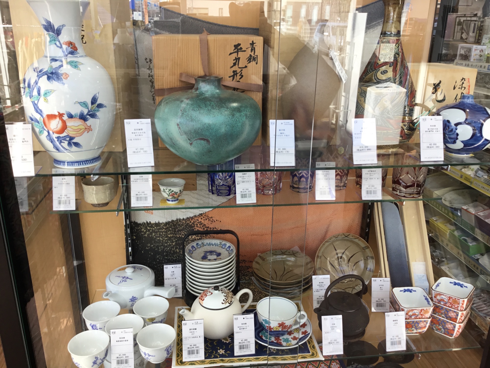 MURANO GLASS(ムラーノグラス) レースグラスフラワーベース 水差し型