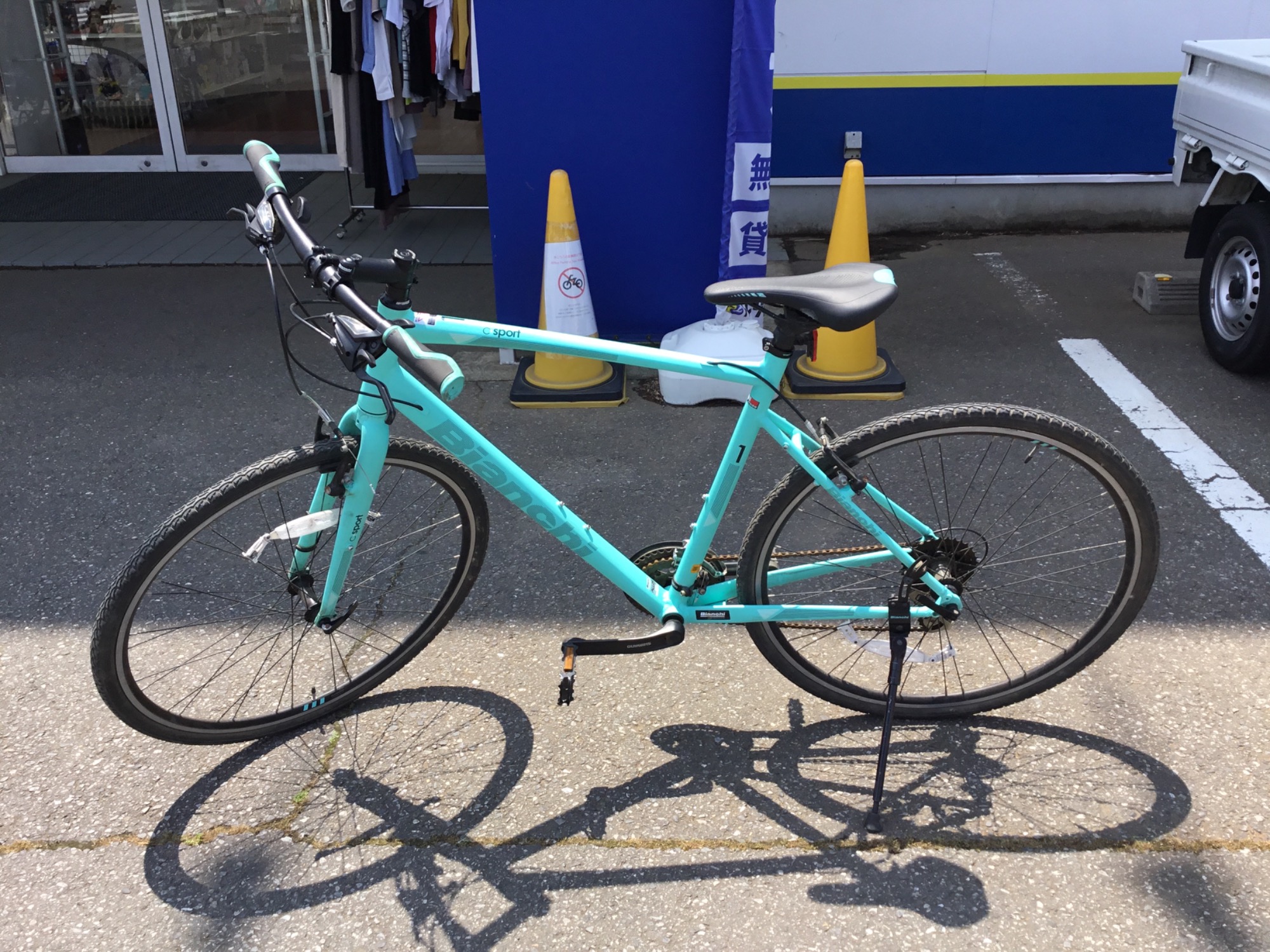 自転車】クロスバイク BIANCHI(ビアンキ) チェレステ 入荷しました