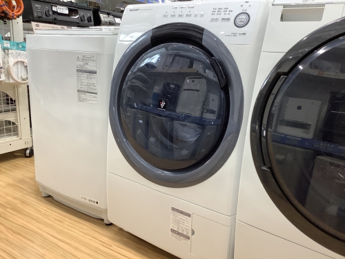 SHARP(シャープ)のドラム式洗濯乾燥機を紹介いたします!!|2021年10 SHARP(シャープ)のドラム式洗濯乾燥機を紹介いたします!!|2021年10