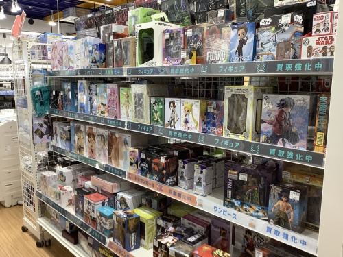 フィギュアの買取強化