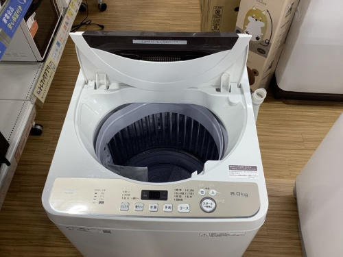 全自動洗濯機のシャープ