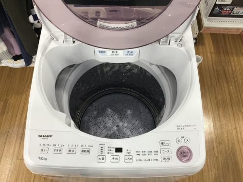 洗濯機のシャープ