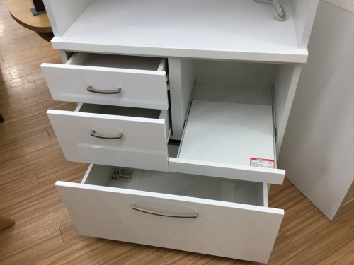 2枚扉レンジボードのニトリ