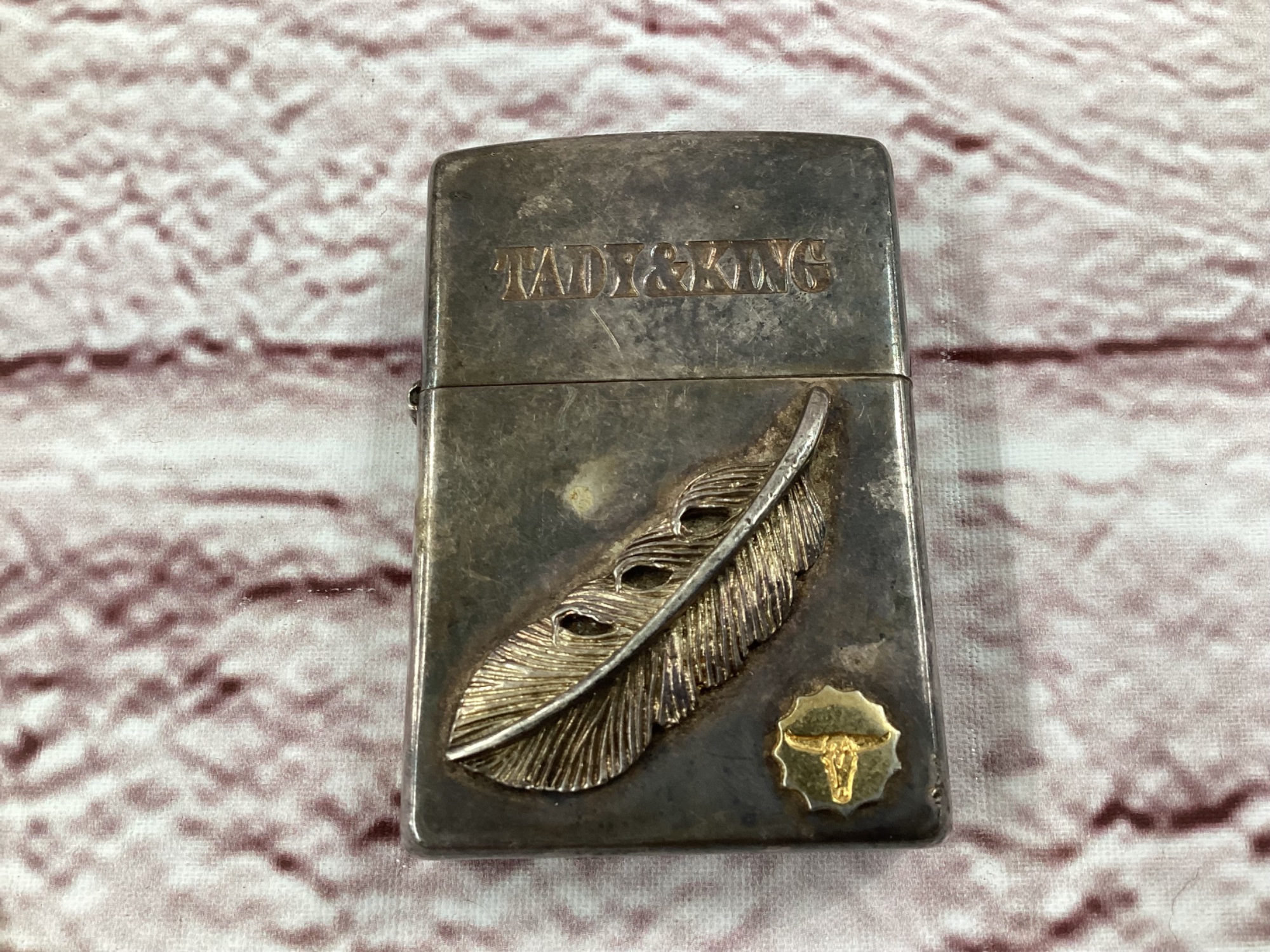 ZIPPO×Tady＆King / ジッポ×タディ＆キング】2001年製 オイルライター