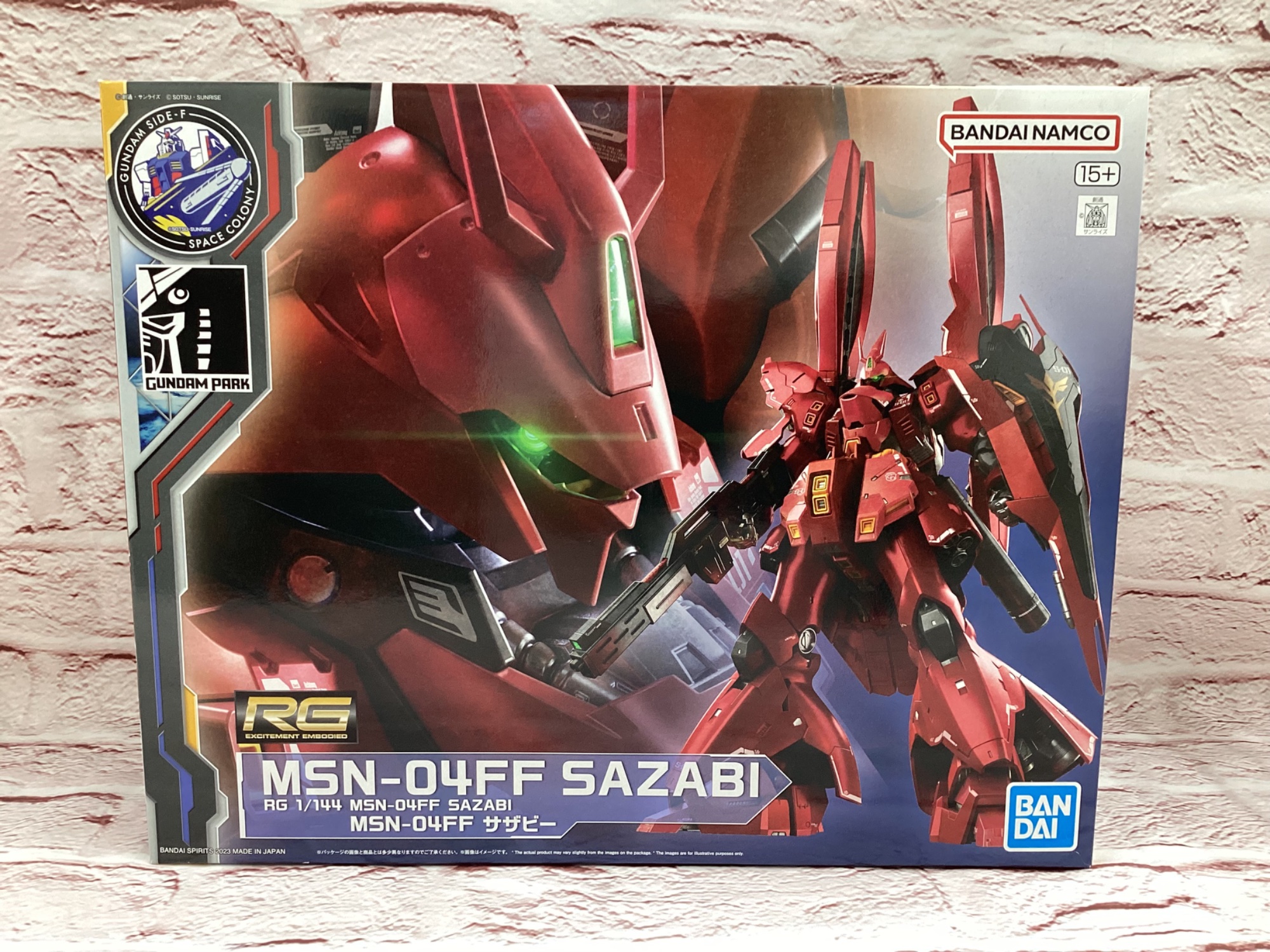 BANDAI / バンダイ】RG MSN-04FF サザビー｜圧巻造形ガンプラが入荷