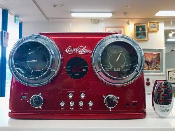 希少Coca-Cola CDラジオプレイヤー アメ雑貨好きに、Coca Cola CDラジオプレーヤー入荷！【南浦和店