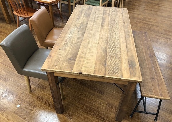 関家具】ベンチダイニング4点セットのご紹介！[南浦和店]｜2019年11月 