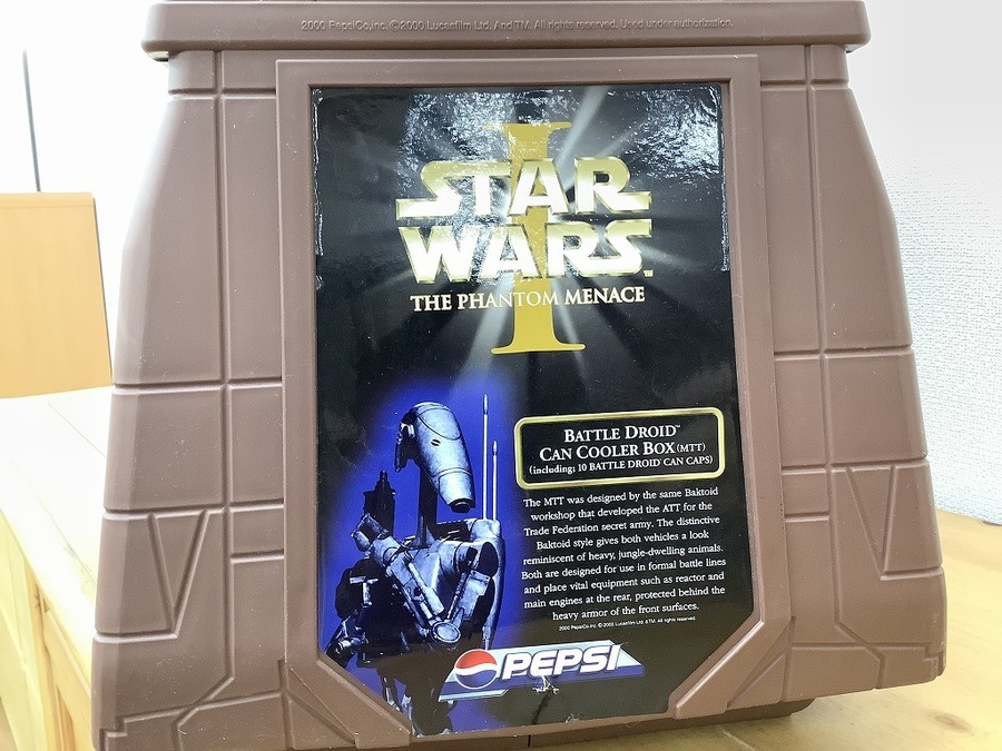 スマホで購入】スターウォーズのバトルドロイド缶クーラーをご