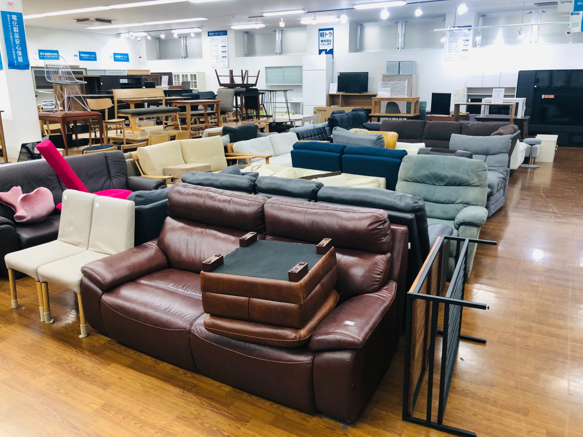 トレファク 南浦和店】シギヤマ家具 ソファーダイニングセット