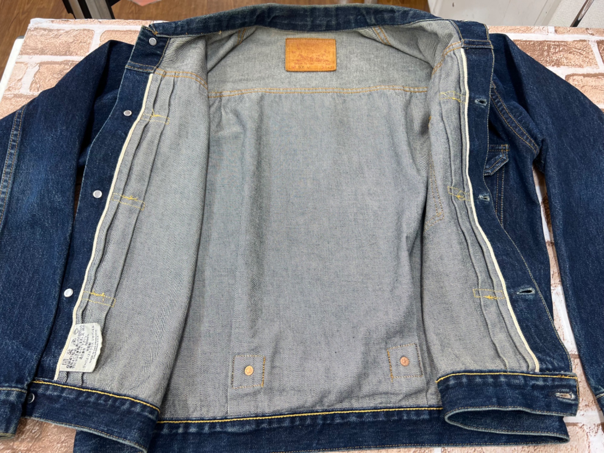 levi's 506xx バレンシア　デニムジャケット 希少】Levis 506xx バレンシア 44バレンシア デニム リーバイス
