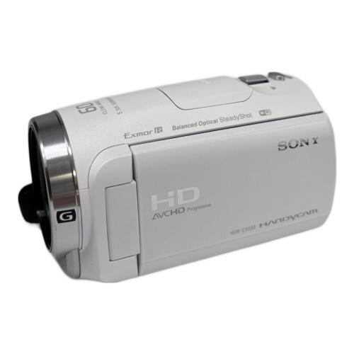 (美品)SONY デジタルビデオカメラ HDR-CX680(W) SONY HDR-CX680 (W) [ホワイト] 価格比較 - 価格.com