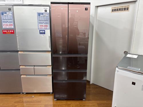 3F家具・家電展示中！】SHARP（シャープ）の6ドア冷蔵庫 SJ-GK50K-Tの