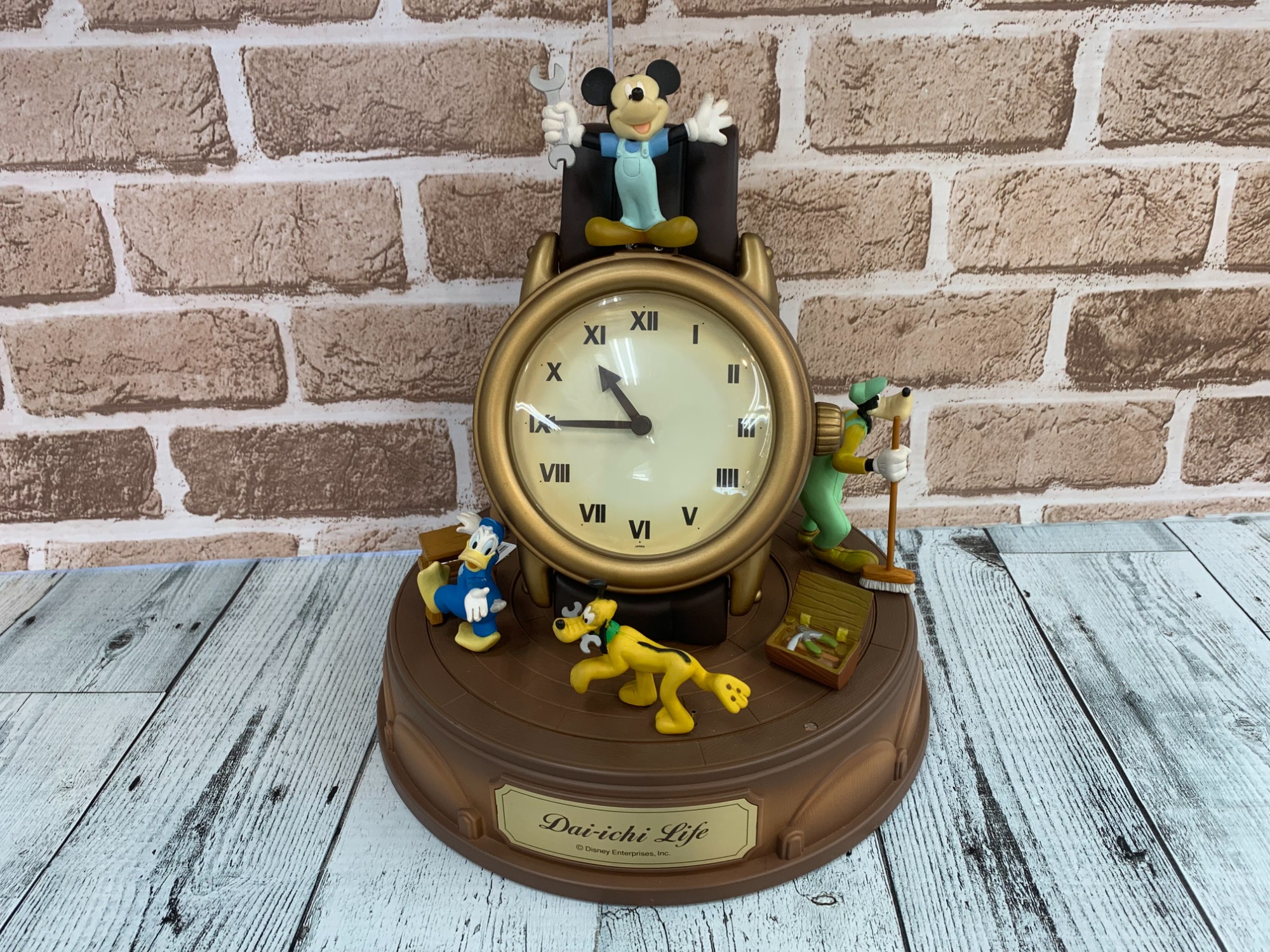 値下げ！第一生命95周年 スペシャルサンクス賞 おっきなうでおき時計 ディズニー 値下げ！第一生命95周年 スペシャルサンクス賞 おっきなうでおき