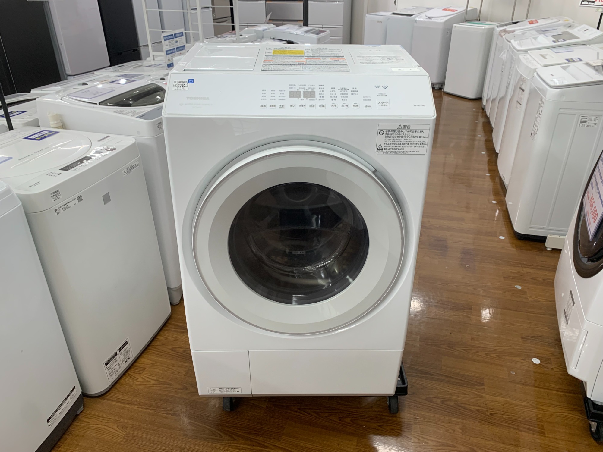 3F家具・家電展示中！】TOSHIBA（東芝）のドラム式洗濯機 TW