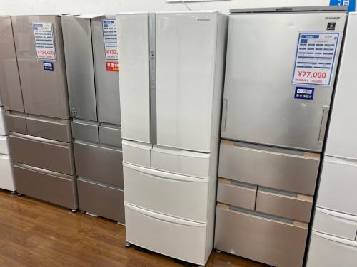 3F家具家電多数展示中！】PANASONIC【パナソニック】の6ドア冷蔵庫 NR