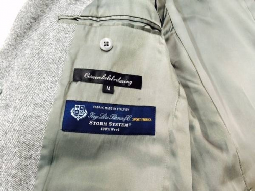 コートのgreen label relaxing