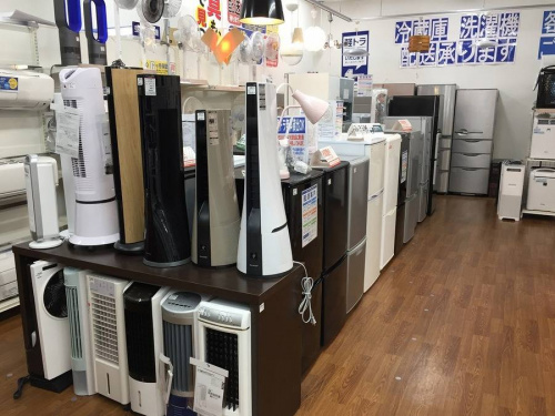 扇風機の除湿機