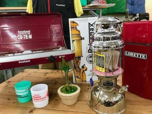 アウトドアのキャンプ用品