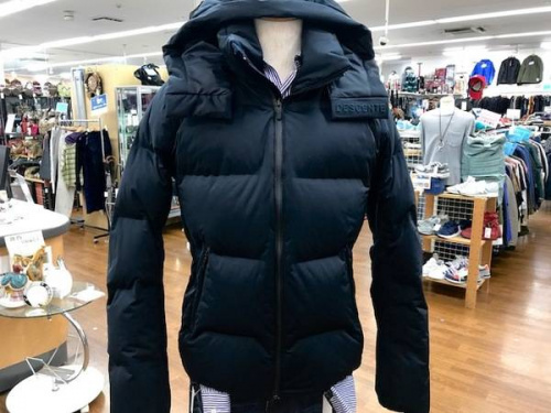 ジャケットの水沢ダウン