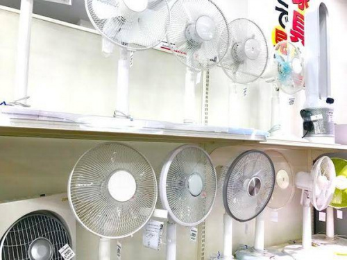 エアコンの扇風機