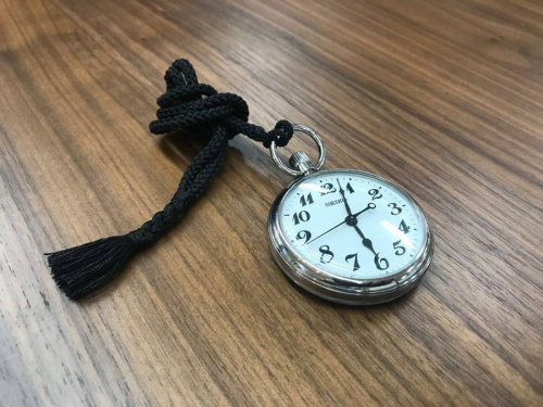 メンズファッションの懐中時計