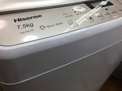 家事家電の洗濯機