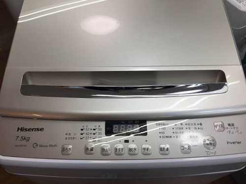 簡易乾燥機能付洗濯機のハイセンス