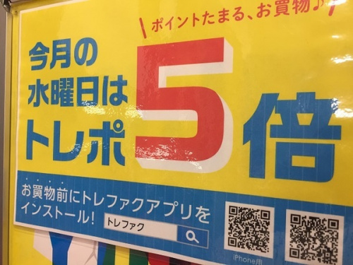家具のポイント5倍デー
