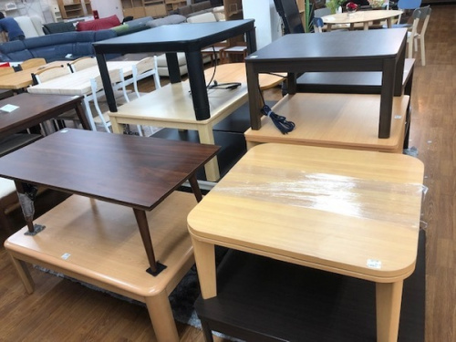 ヒーターのコタツ