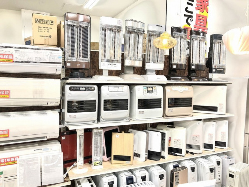 季節家電の燃焼系暖房器具
