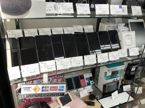 スマートフォンのiPhone8