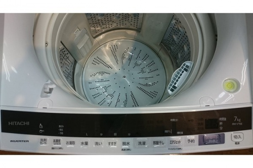 全自動洗濯機のHITACHI