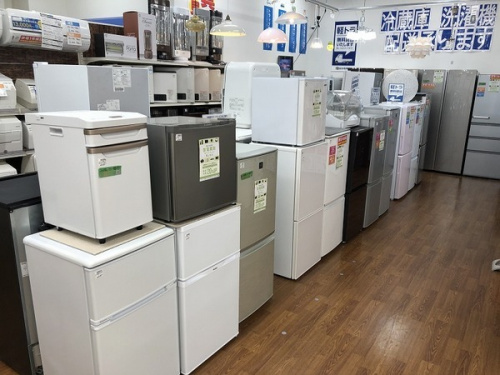 生活家電の洗濯機　