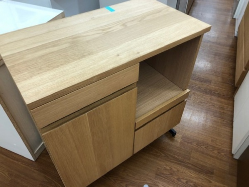 キッチン収納のキッチンカウンター