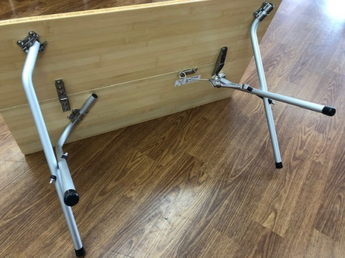 ワンアクションテーブルのSNOWPEAK